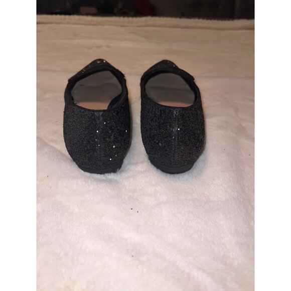 Kelly & Katie Cigola‎ Black Glitter Loafers – Chic, Sparkly, Comfortable - Picture 7 of 9